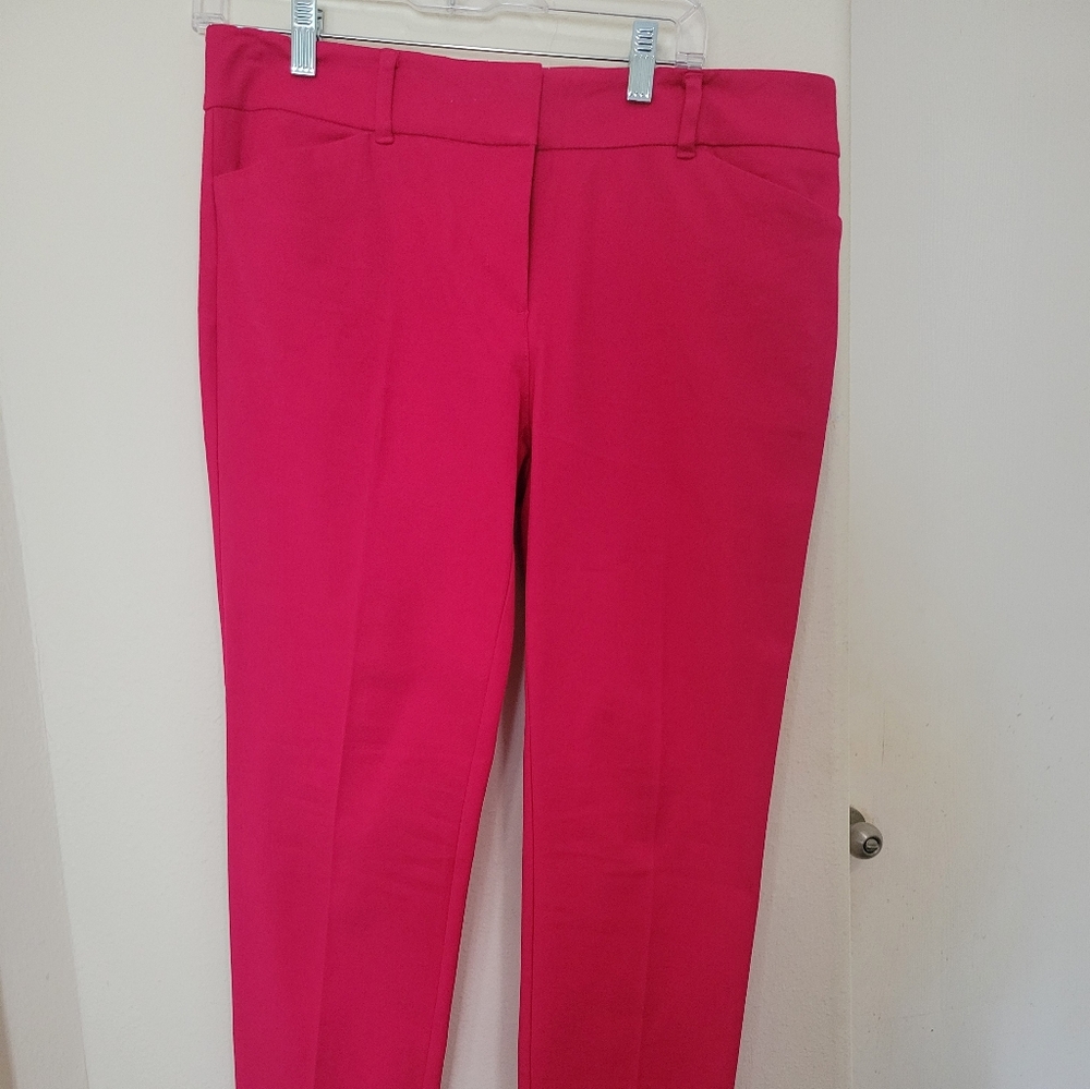 New York & Company Pink Skinny Pants